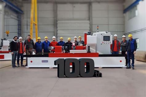 Yenar produces 100th combined fluting, grinding 